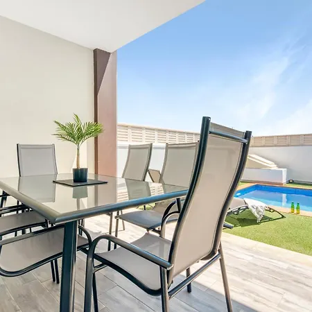 Tatil Evi Horizon Blue I Private Pool Luxe I Free Parking I 3br El Verger